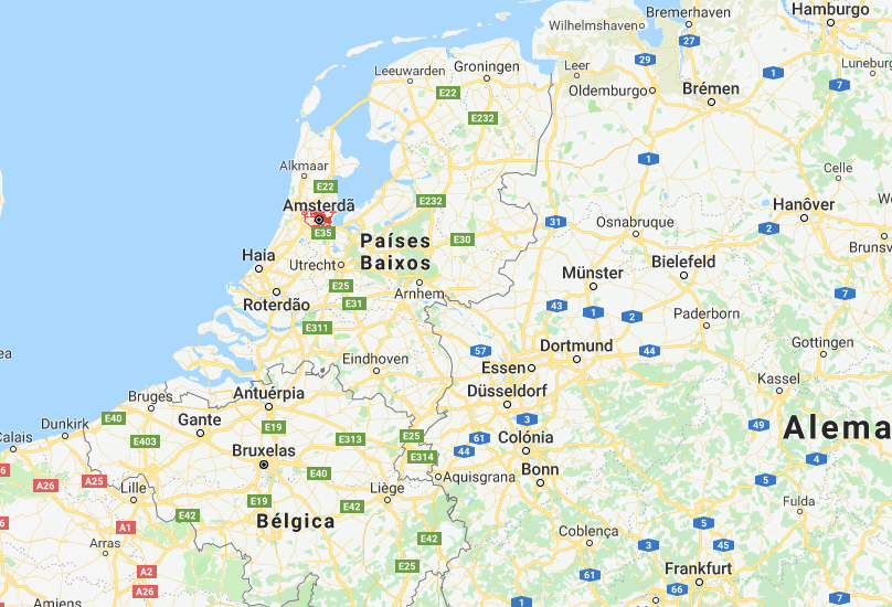onde fica Amsterdam