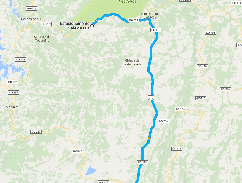 vale da lua na chapada dos veadeiros