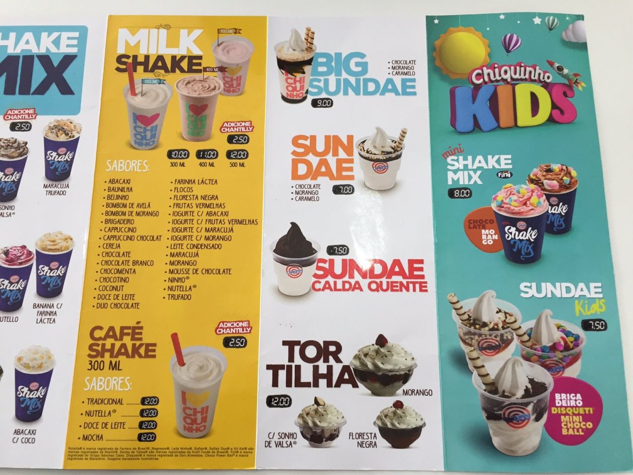 chiquinho sorvetes sundae