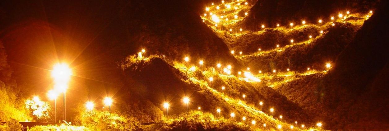 serra catarinense iluminada