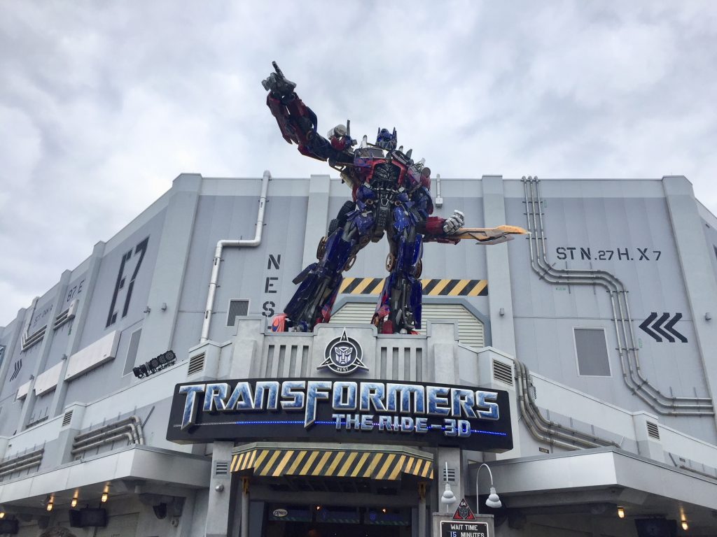 transformers universal studios em orlando