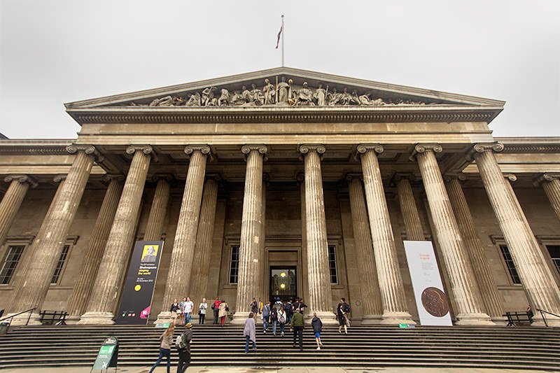 Museu Britânico em Londres