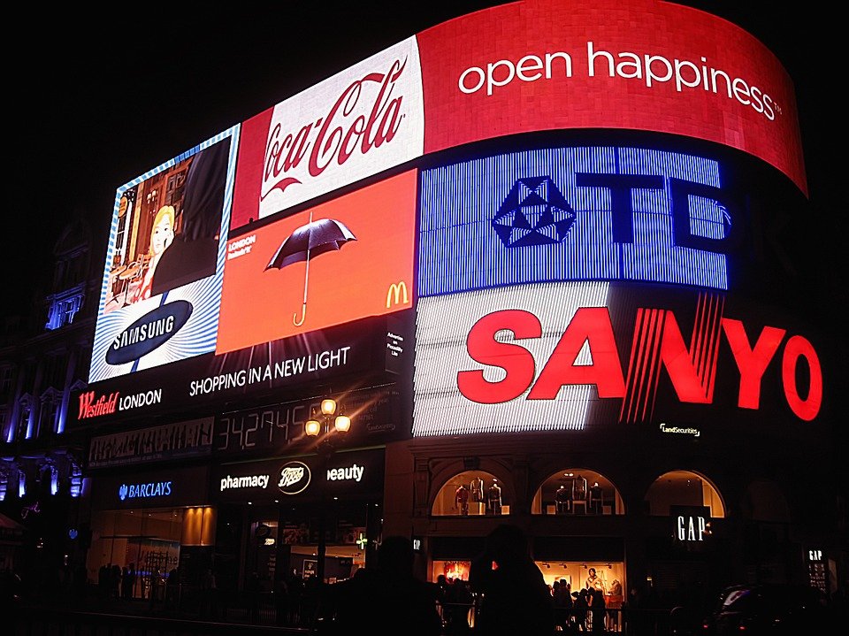 picadilly Circus em Londres