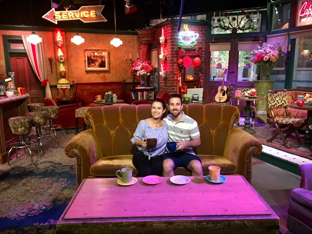 Cenário de Friends no tour da Warner em Los Angeles