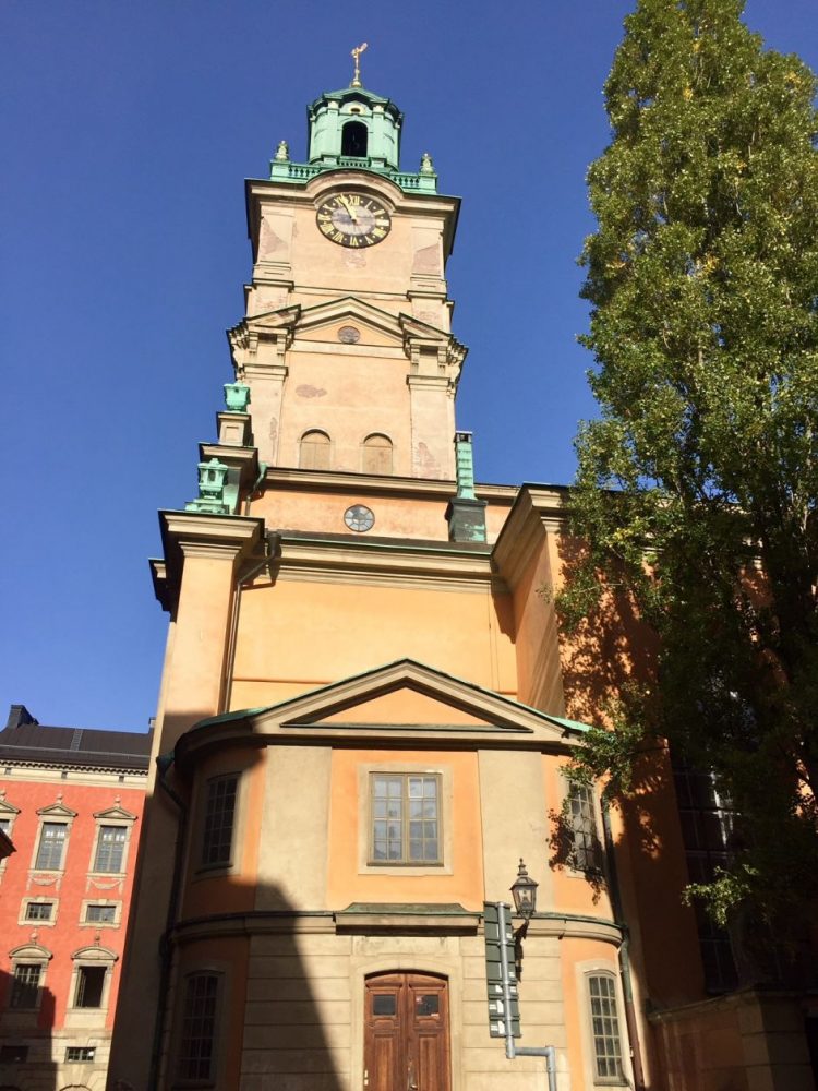 Igreja Alemã na capital da Suécia