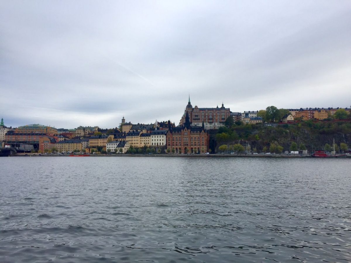 Bela vista a partir de Riddarholmen
