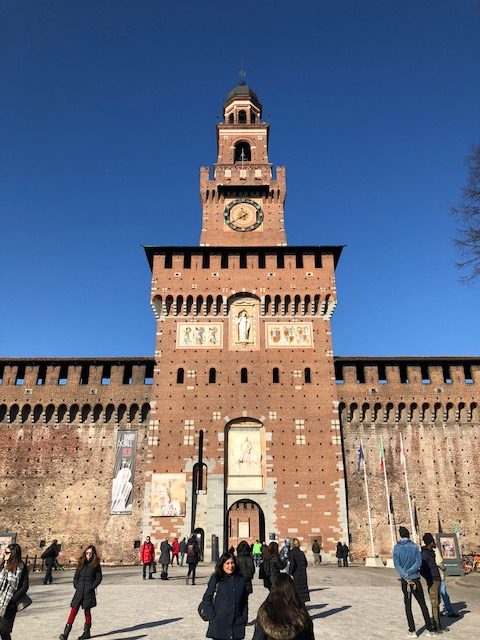 castelo Sforzesco Milão Itália