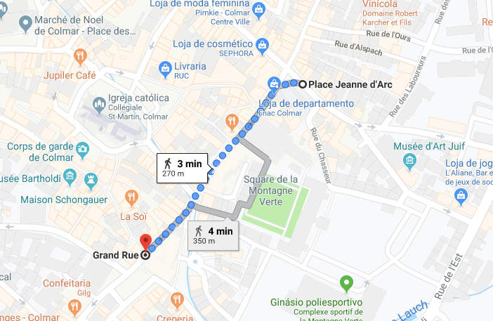 ruas centro colmar
