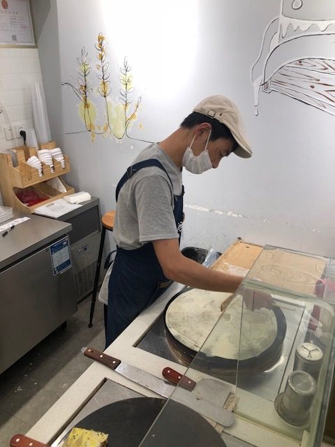 crepe chines food