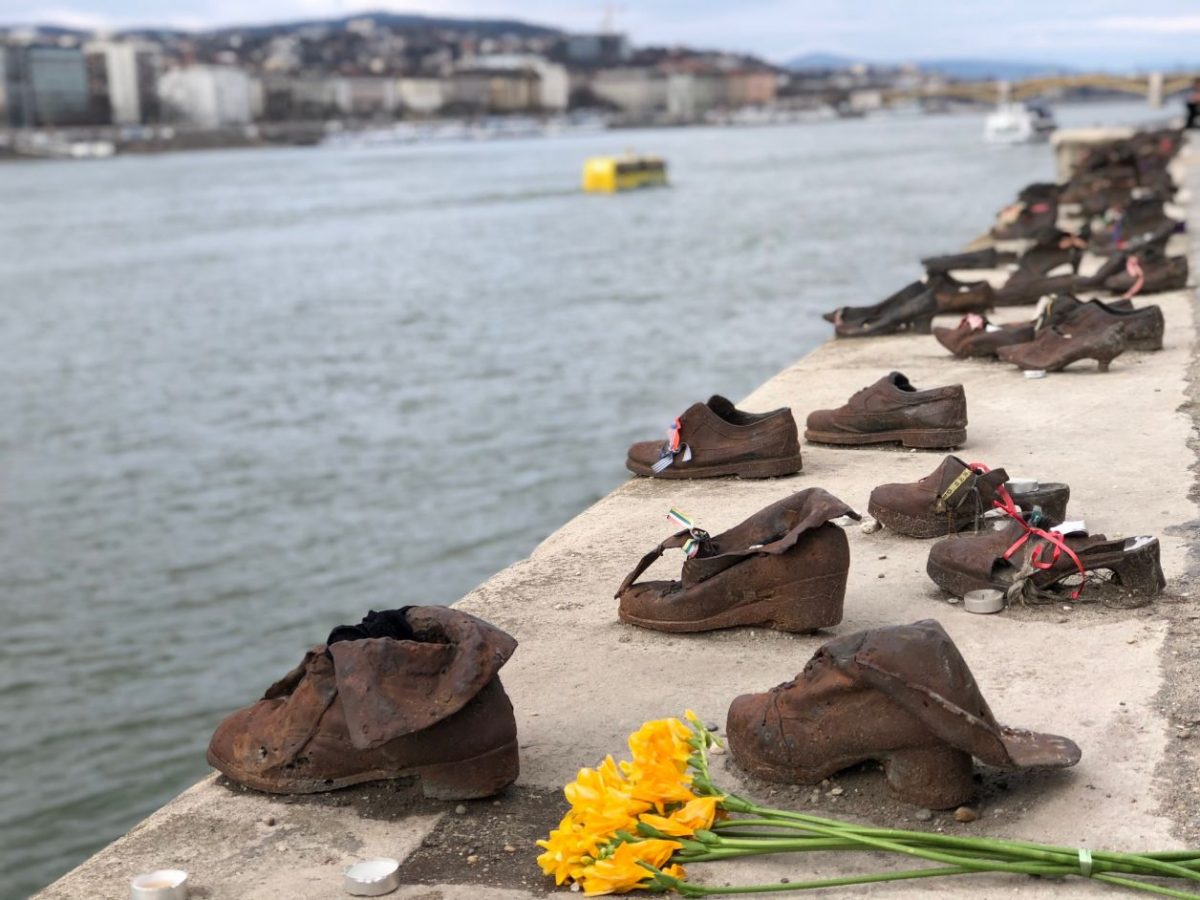 monumento aos judeus de budapeste